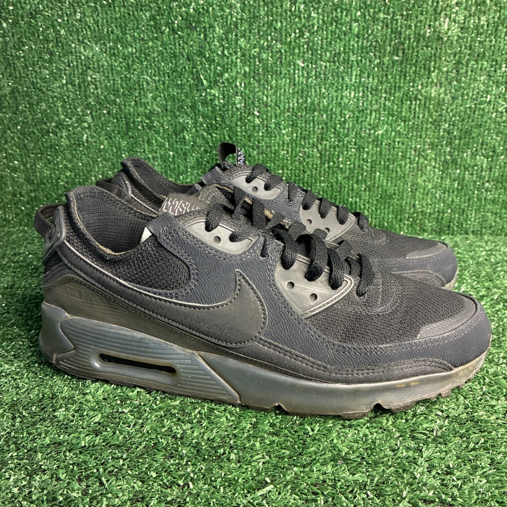 Nike Air Max 90 Terrascape Anthracite Gorpcore Sneakers Triple Black Mens Sz 11
